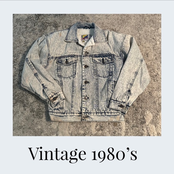 Civicwear International Other - Vintage Unisex 1980's Denim Trucker Jacket by CIVICWEAR INTERNATIONAL